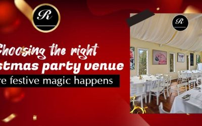 CHOOSING THE RIGHT CHRISTMAS PARTY VENUE WHERE FESTIVE MAGIC HAPPENS